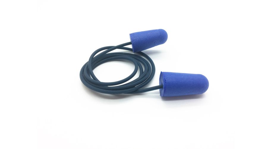 BST detecteerbaar foam oordop met koord