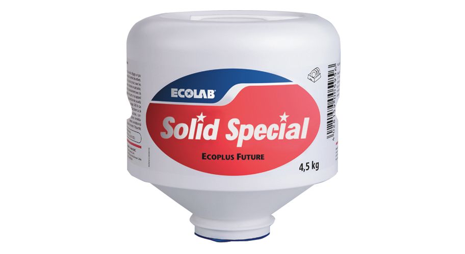 Solid Special vaatwasproduct 4x4,5 kg. speciaal voor zetmeelverwijdering