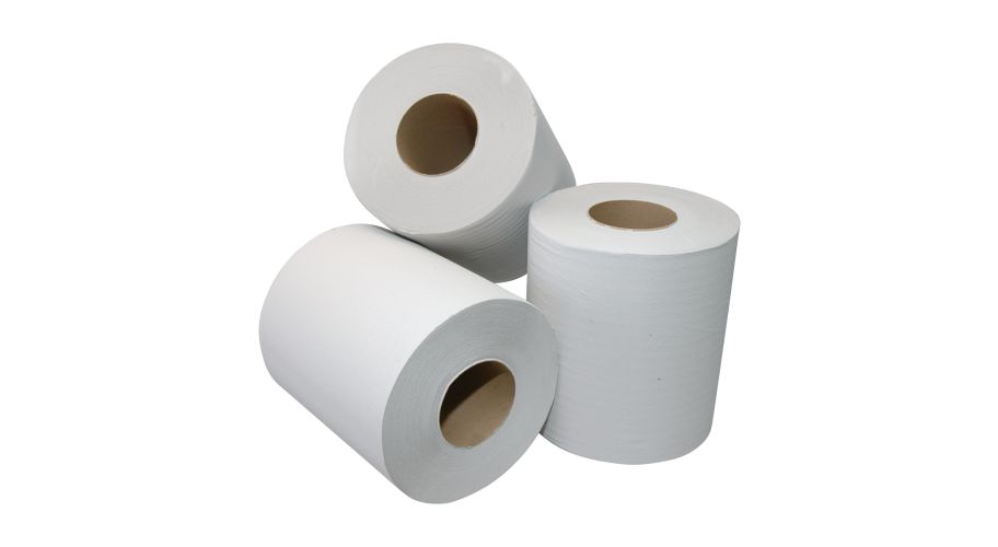 EcoWipe poetsrol midi 1lgs rec. 6x300m. 300 meter x 20 cm(44)