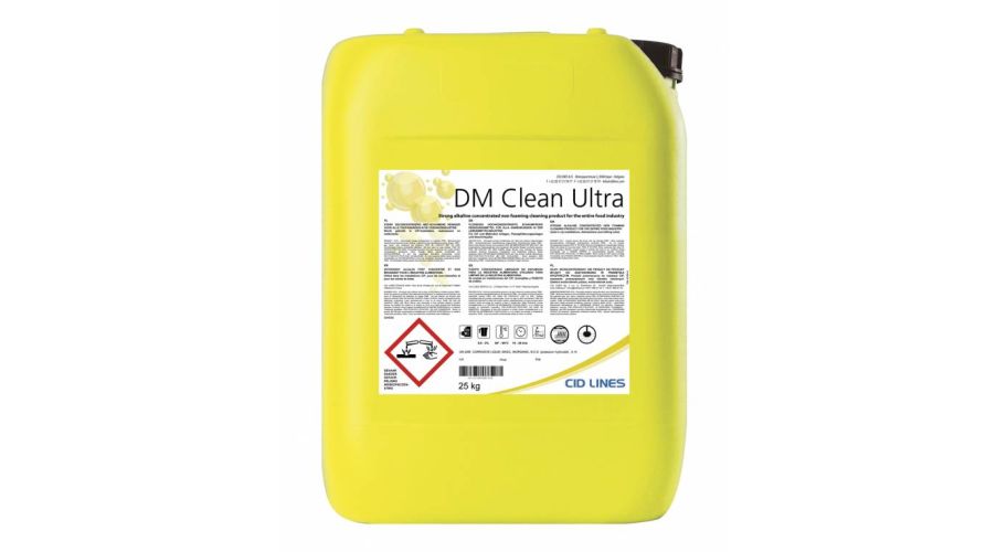 DM Clean Ultra 25 kg. (24) sterk alkalisch niet schuimende reiniger