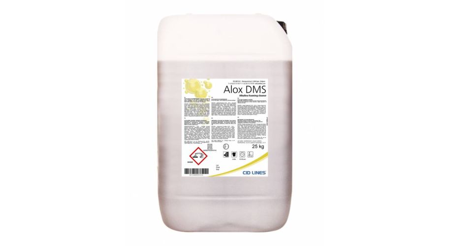 Alox DMS schuimreiniger 25 kg. (24) geconc. alkalische schuimreiniger
