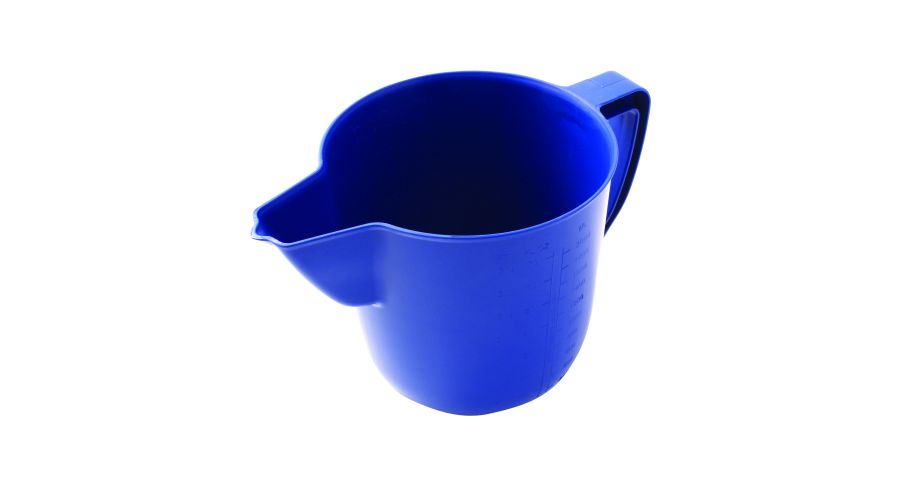 BST Detect maatbeker handvat blauw 2l