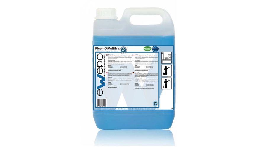 Ewepo Kleen-D Multifris 2x5 L. Dagelijkse interieurreiniger