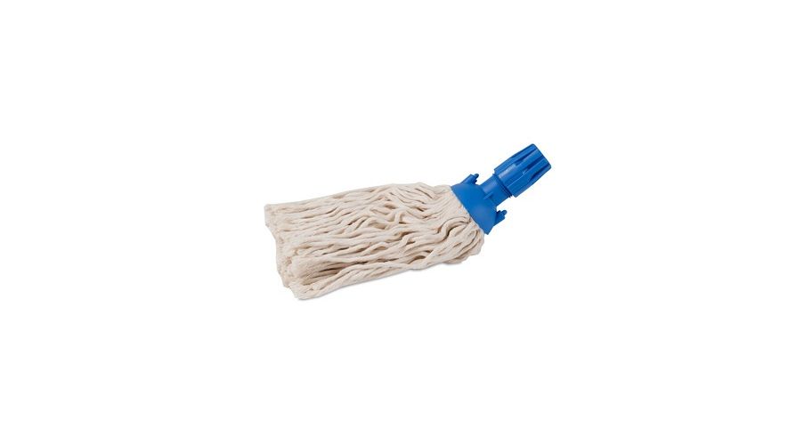 Spaanse mop schroef 220 gr. blauw