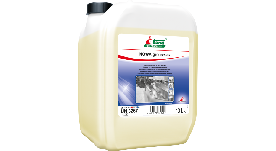 Tana Nowa Grease-Ex 10 L. Industriële reiniger voedingsindustrie
