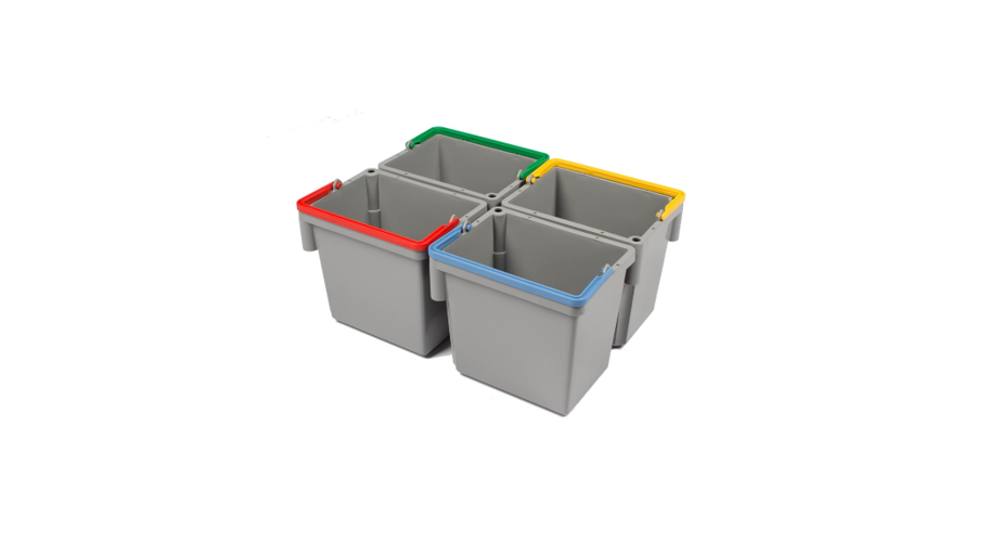 Numatic grijze emmer 5 L. groene handel