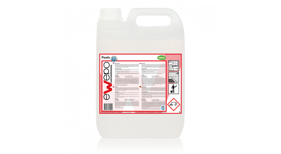 Ewepo pools 2x5 L. Zwembad- en sanitairreiniger