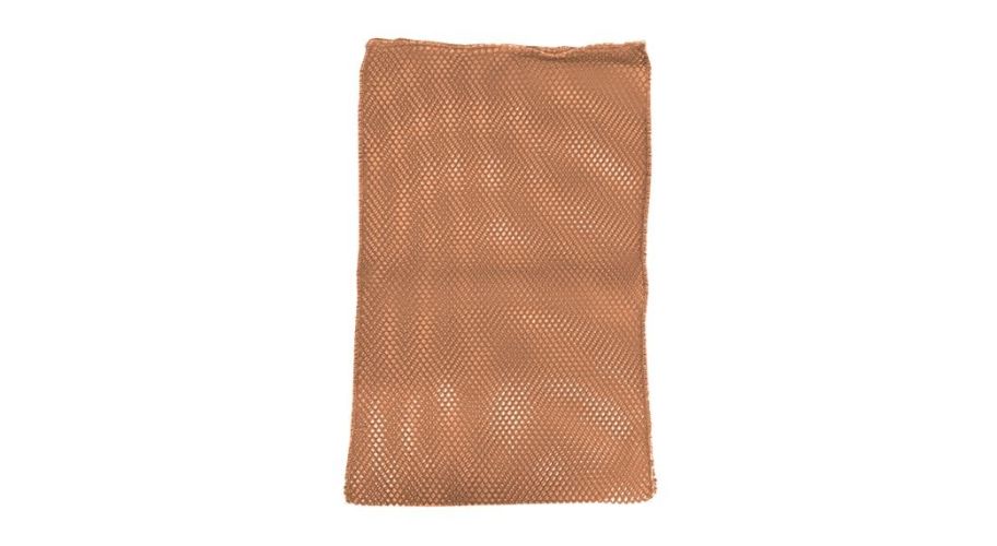 Wasnet polyester bruin 700x500mm. Let op! Zonder touwsluiting