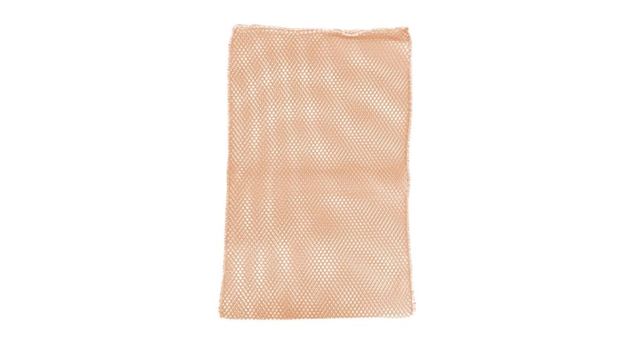 Wasnet polyester oranje 700x500mm. Let op! Zonder touwsluiting