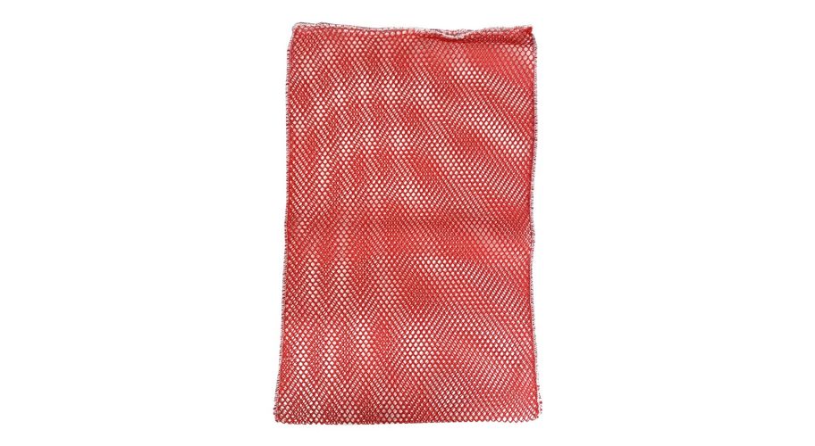 Wasnet polyester rood 700x500mm. Let op! Zonder touwsluiting