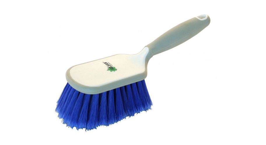 Rilsan autohandwasborstel korte steel