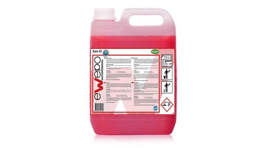 Ewepo San-D 2 x 5 L. Sanitairreiniger