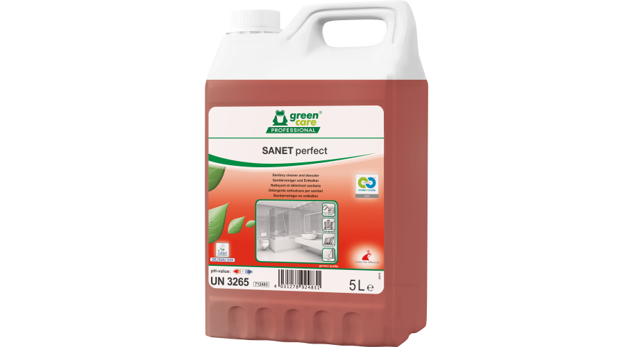 Tana Sanet Perfect 2x5 L. sanitairreiniger en ontkalker