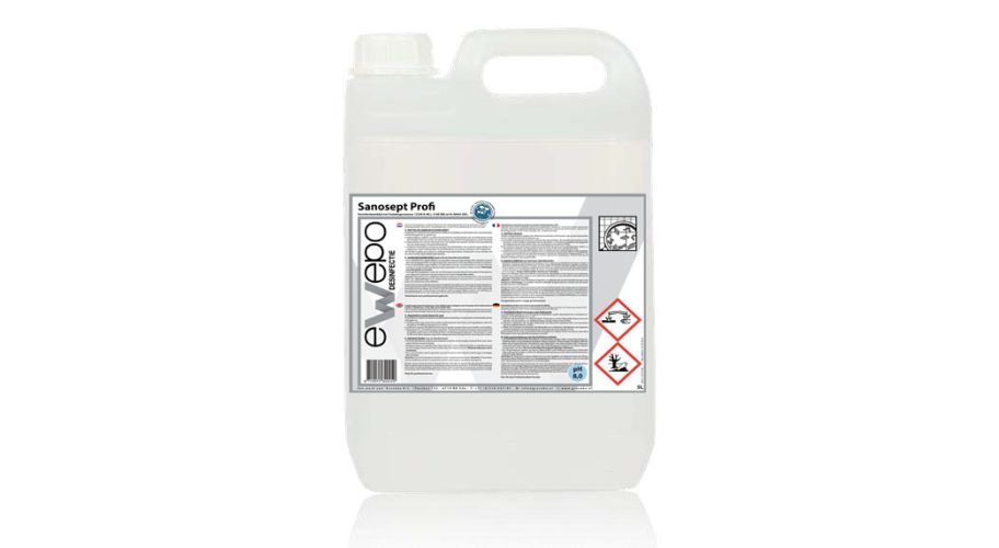 Sanosept Profi 2x5 L.  12240 N Desinfectiemiddel