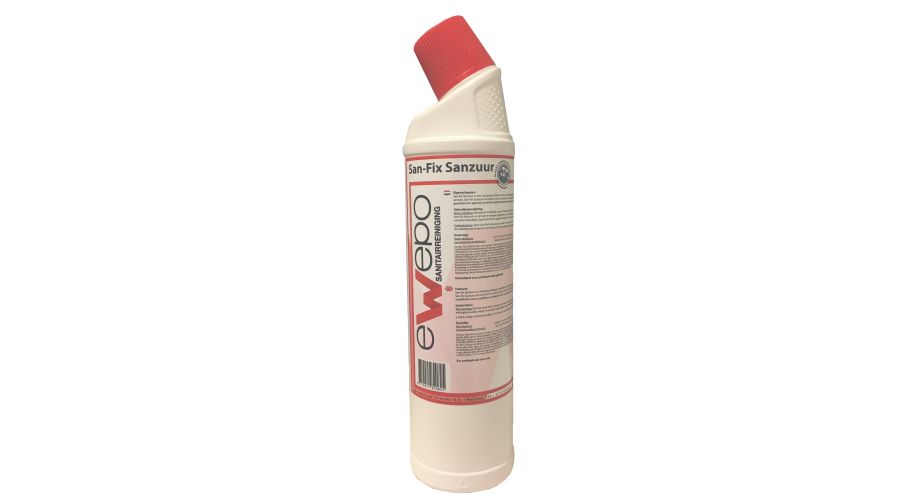 Ewepo San Fix Sanzuur 6x750 ml. Periodieke sanitairreiniger