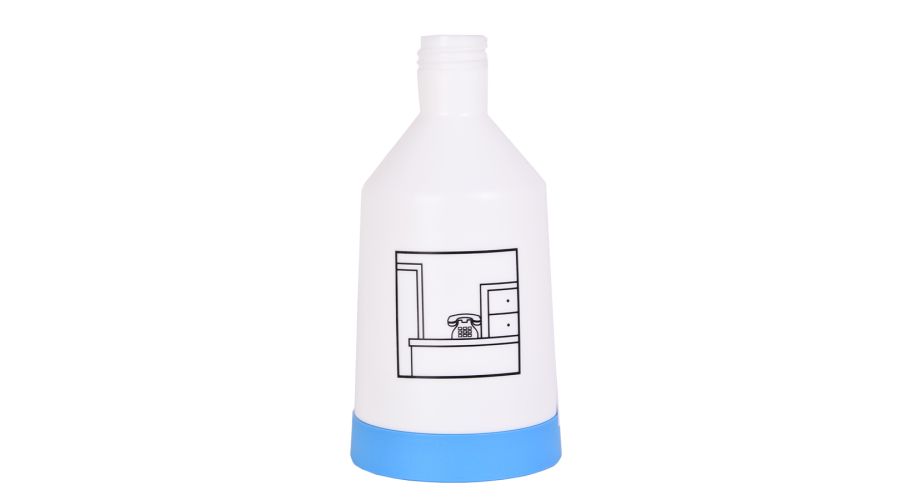 sprayflacon nieuw picto interieur 500ml. blauwe ring