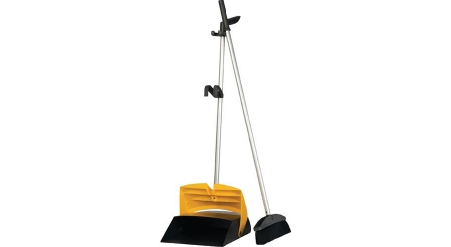 Vermop dustpan set geel grijs