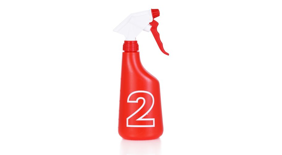 Ecodos sprayflacon 650ml rood Nr.2 Sanitair