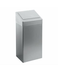 Euro RVS afvalbak 50ltr