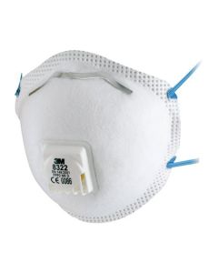 3M Stofmasker 8322 FFFP2 NR D met uitademventiel
