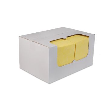 Wecoline Sopdoek KD 135gr non-woven geel 100 stuks