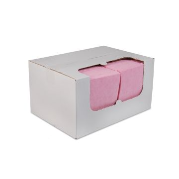 Wecoline Sopdoek KD 135gr non-woven roze 100 stuks