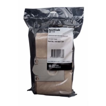 Nilfisk Stofzak GD110 Viking 10 Stuks