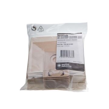 Nilfisk Stofzak papier tbv GD1000/VP300 10 stuks