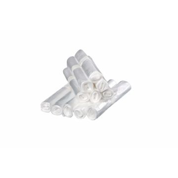 Afvalzak transparant 61x80 T23 25x20st. HDPE