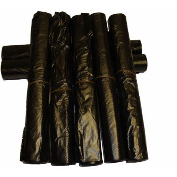 Afvalzak zwart 63 x 70 cm T15 20 x 50 stuks