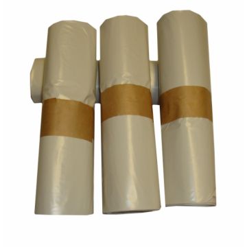Afvalzak wit 58x100cm T45 10x25st. LPDE