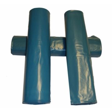 Afvalzak blauw 80 x 110 cm T60 10 x 20 stuks