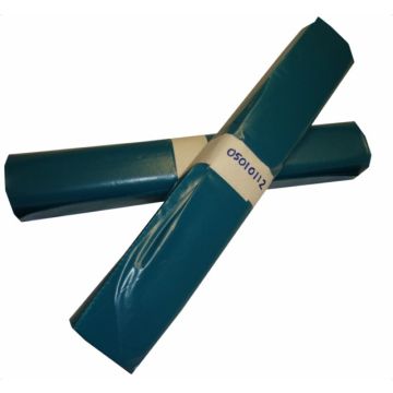 Afvalzak blauw 80x120cm T70 20x10st. LDPE