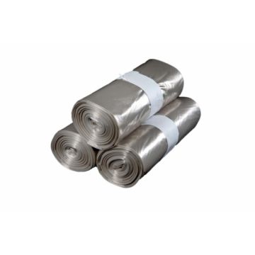 Afvalzak LDPE T70  65/25 x 140 cm transparant 10 x 10 stuks