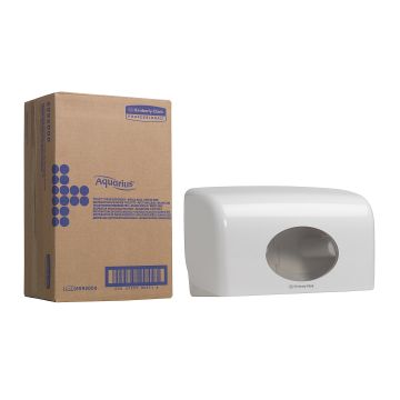 Kimberly Clark Aquarius Dispenser tbv 2 kleine toiletrollen