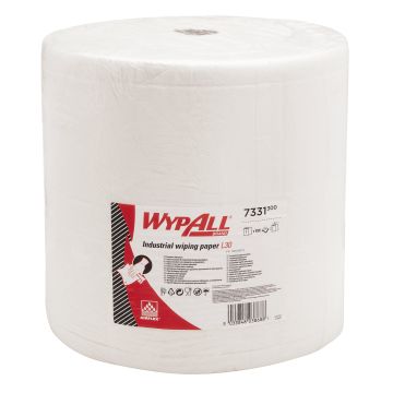 Wypall L30 Ultra poetsrol 3lgs 1000vel wit, 3 laags (30)