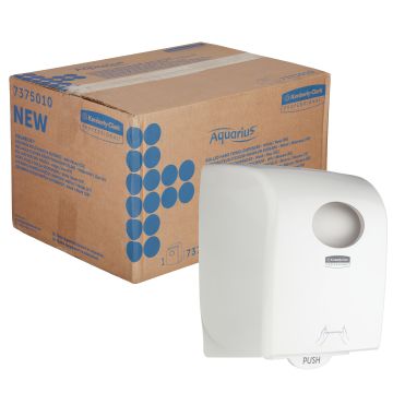 Kimberly Clark Aquarius Dispenser wit tbv papieren handdoek