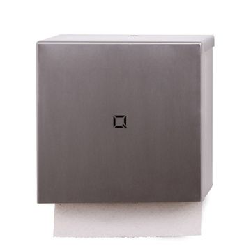 Qbic-line handdoekdispenser RVS mat