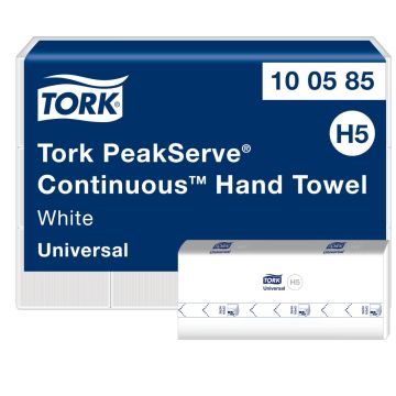 Tork Handdoek H5 1lgs wit  - 12 x 410 vellen