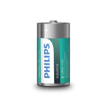 Philips Industrial Alkaline batterij C/LR14 10 stuks