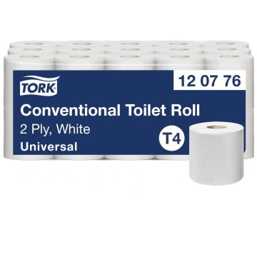 Tork Toiletpapier traditioneel universal T4 2-laags wit, 30 x 400 vellen