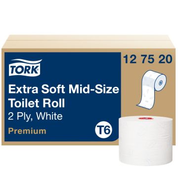Tork Toiletpapier premium extra zacht T6 2-laags wit - 27 x 90 meter