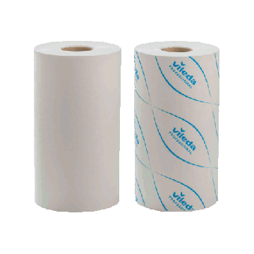 Vileda MicronSolo Roll wit-blauw Rol 180 vel