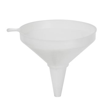 Trechter met filter wit 20 x 20 cm