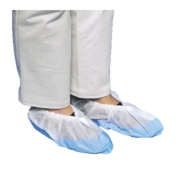Schoenovertrek nonwoven wit + antislip 1000 stuks