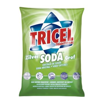 Tricel Soda Zilver grof 12 x 1 kilo