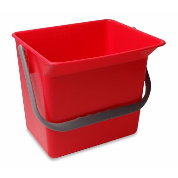 Wecoline werkemmer rood 6 liter