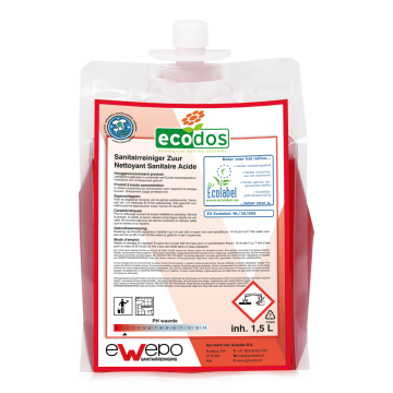 Ewepo Sanitairreiniger Ecodos Easy Zuur 2 x 1,5 liter