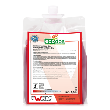 Ewepo Sanitairreiniger Ecodos Easy Bio 2 x 1,5 liter