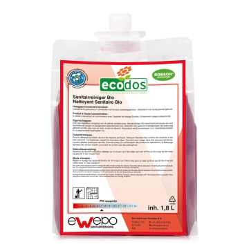 Ewepo Sanitairreiniger Ecodos Bio 3 x 1,8 liter
